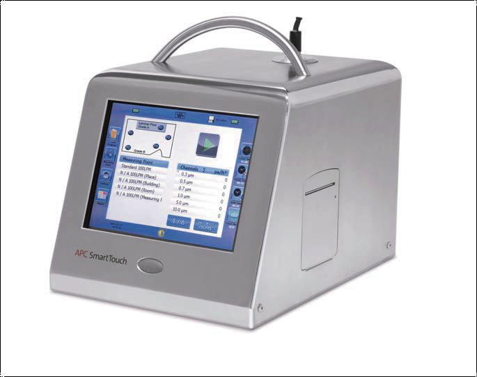 APC Smart Touch 便攜式雙流量粒子檢測系統